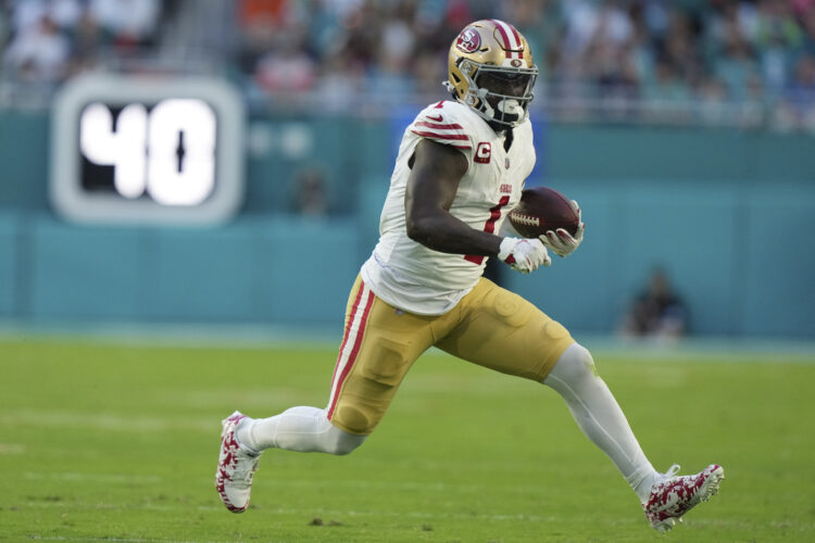 49ers receiver Deebo Samuel has permission to seek a trade, AP source says
